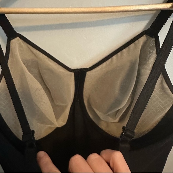 Wacoal Minimizer Bra Bodysuit, Size 40C, Black - Picture 4 of 12